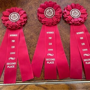 Vintage Horse Show Ribbons